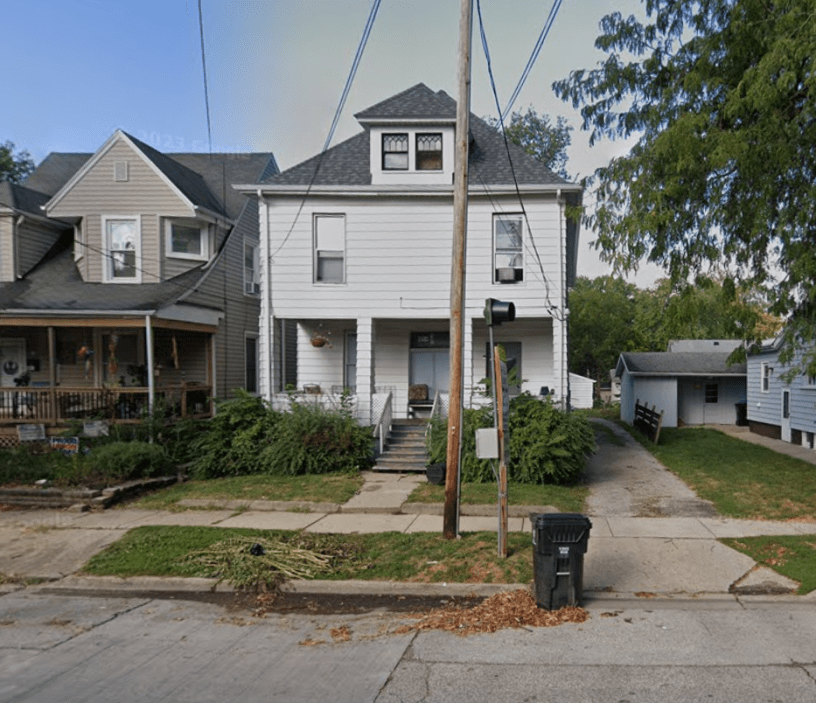 Imagen de la casa del suceso, extraída de Google Maps.