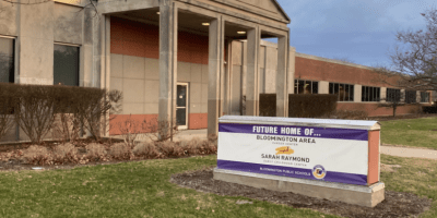 Fachada del nuevo edificio de Distrito 87.