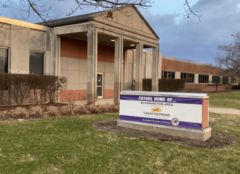 Fachada del nuevo edificio de Distrito 87.