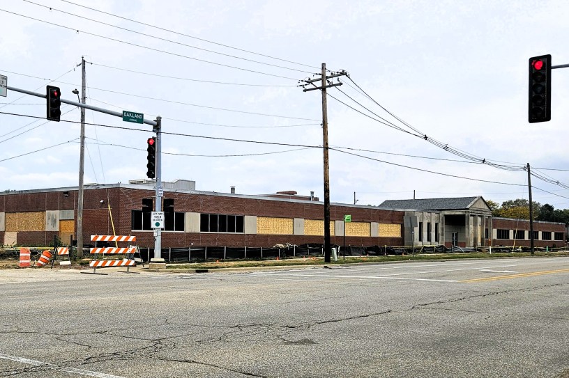 Edificio en construcción.