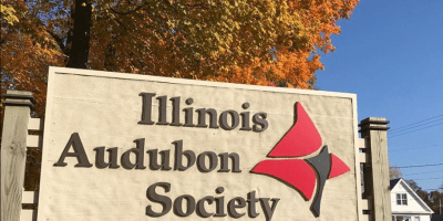 Aviso frontal de la Sociedad Audubon de Illinois