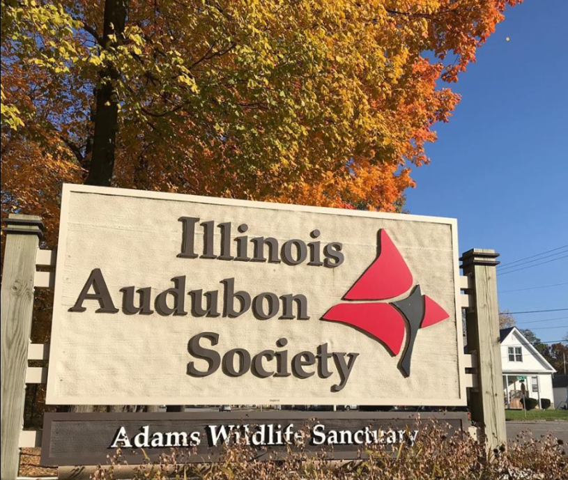 Aviso frontal de la Sociedad Audubon de Illinois