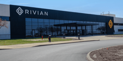 Fachada de Rivian.